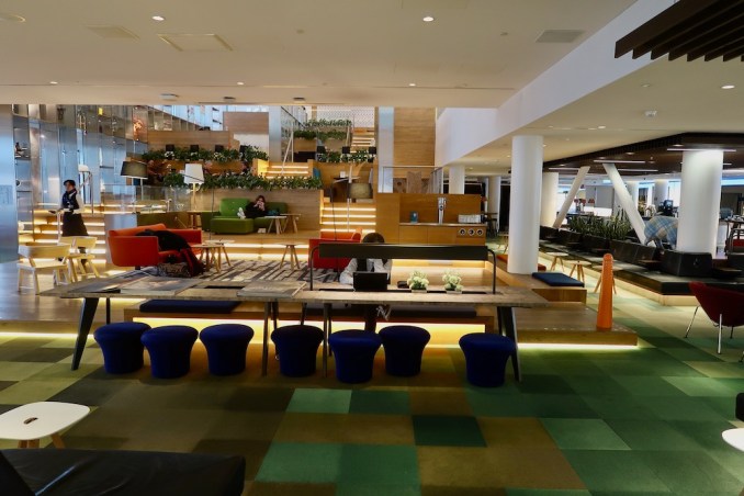 KLM CROWN LOUNGE AT SCHIPHOL AIRPORT